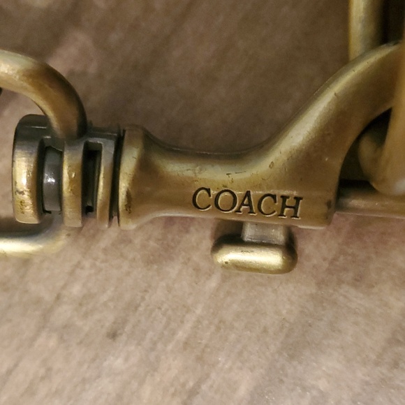 Coach Black/gold Satchel - Picture 6 of 9